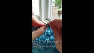 Stitch in Focus: Central Quadruple Decrease