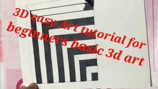 3d easy Art tutorial for beginners basic 3d art