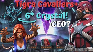 6* Crystal+Red Guardian/Tigra Featured Cavaliers! CEO AGAIN? - Marvel Contest of Champions