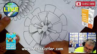 Mark Kistler  LIVE! Episode 21: Let's draw a cool carnation, a joyful sunflower, and a Martian Ma…