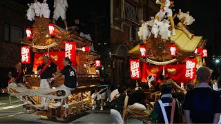 令和6年 御厨 宮入 御厨天神社夏祭り だんじり祭