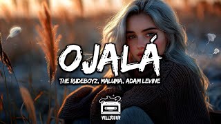 The Rudeboyz, Maluma, Adam Levine - Ojalá (Letra / Lyrics)