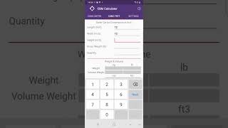 CBM Calculator - Android App