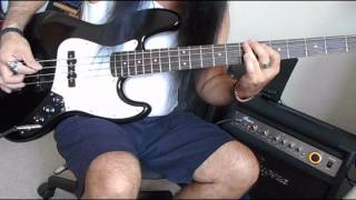 Welcome to the Jungle bass cover