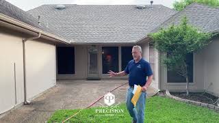 Owner Bob Streiff in Carrollton Texas with a Belgard Danville Beige Catalina Patio Walkway Pavers.