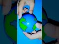 how to make globe earth with ball hritesh_kacher shorts