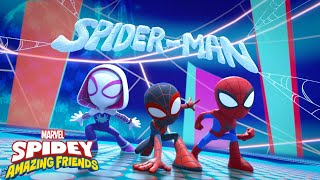 🕷The Spidey Team | Marvel's Spidey and His Amazing Friends | Disney Kids