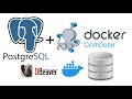 PostgreSQL with docker-compose and DBeaver
