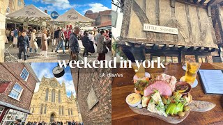 York trip in September | Shambles Market, Railway Museum, York Museum Gardens, York Minster!