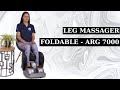 Leg Massager Foldable - ARG 7000 │Dual Control Panel │Scrapping & Heating │@ARGHealthcare