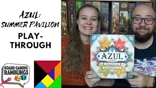 Azul: Summer Pavilion 2p Play-through \u0026 Discussion