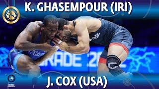 Kamran Ghasempour (IRI) vs Jden Cox (USA) - Final // World Championships 2022 // 92kg