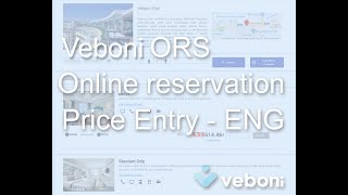 Veboni ORS Online Reservation Price Entry - ENG