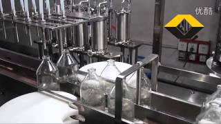 filling and stoppering machine for 250-500ml saline bottle