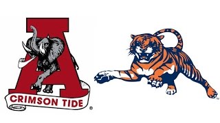 1991 Iron Bowl, #8 Alabama vs Auburn (Highlights)