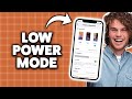 How To Turn Off Low Power Mode On iPhone 2026 (Step-By-Step Tutorial)