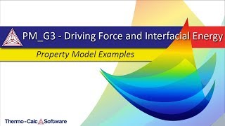 Example PM_G_03 - Driving force and interfacial energy