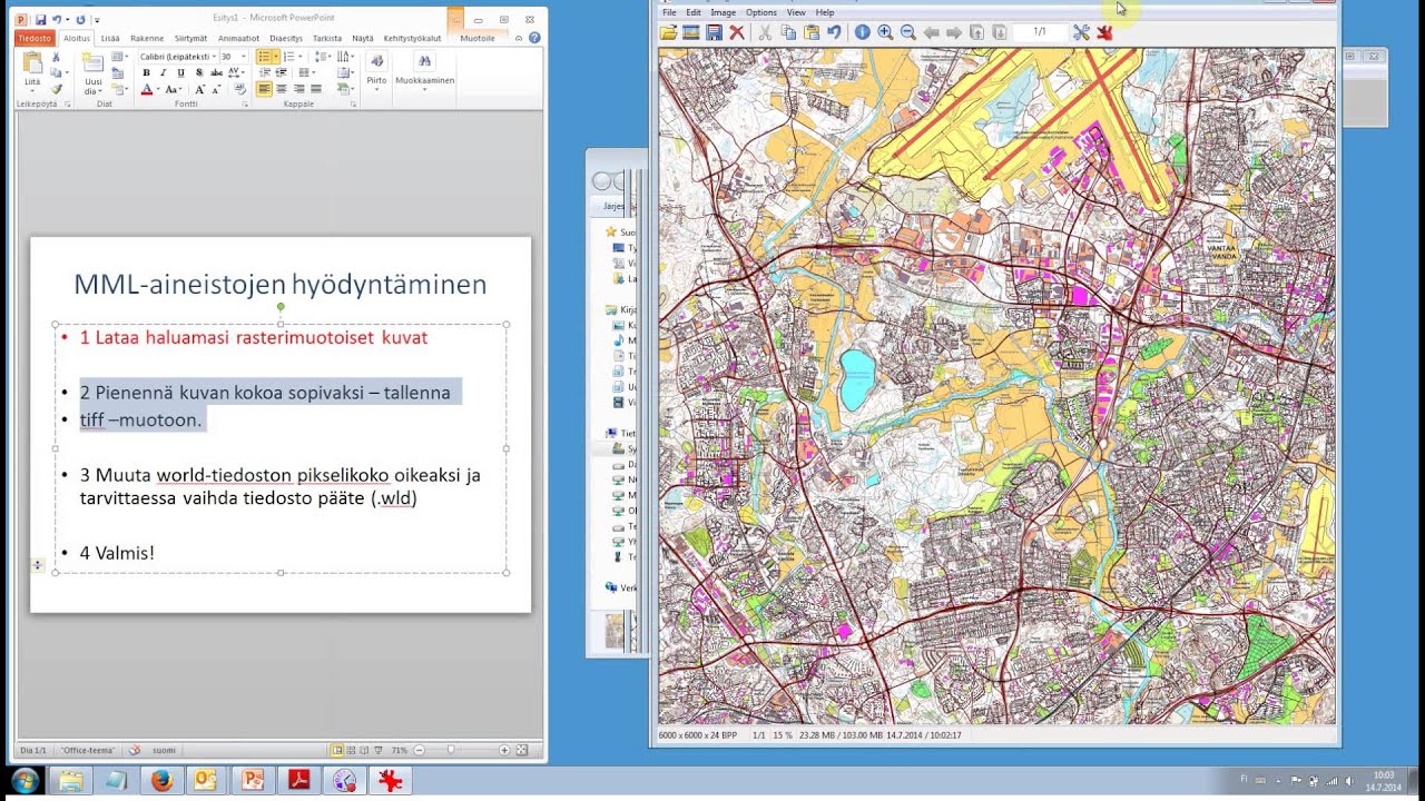 Maanmittauslaitoksen Aineistojen Hyödyntäminen - YouTube
