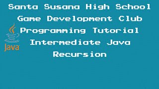 Programming Tutorial 34 - Intermediate Java - 8 - Recursion