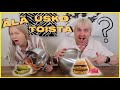 KUMMAN SYÖN -haaste😱 * älä luota toiseen *