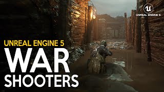 TOP 15 ULTRA REALISTIC War Shooter Games in Unreal Engine 5 coming in 2024 and 2025