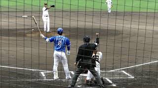 2019年2月17日 練習試合 巨人 ー 横浜DeNA 中井選手 レフト前ヒット 【Yokohama db専用動画 無断複製・転用禁止】