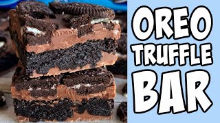 Oreo Truffle Bars! tutorial #Shorts