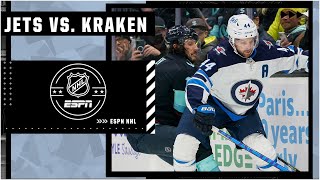 Winnipeg Jets at Seattle Kraken | Full Game Highlights