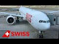 SWISS Boeing 777-300ER 🇨🇭 Zurich to Los Angeles 🇺🇸 [FULL FLIGHT REPORT] + lounge + planespotting