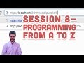 Coding Train Live 66: Session 8.1 - Programming from A to Z - Part 1