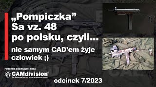 Pistolet maszynowy CZ Samopal Sa 26 vz. 48 w nowej polskiej wersji (konwersja Omnis Arma \u0026 SwarArms)