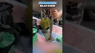 Cara membelah durian yang unik #tips #tipsdantriks #unik