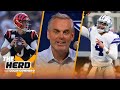 Dak Prescott returns to victory with win vs. Lions, Joe Burrow an elite QB? | NFL | THE HERD