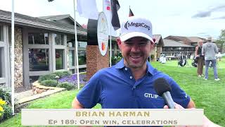 Open champ Brian Harman and his wife embracing the nickname tabloids gave him