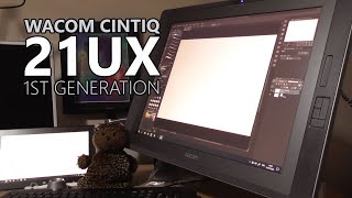 Using a WACOM CINTIQ 21UX 1st Generation in 2020 • First Impressions