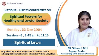 Live Session 4 : Spiritual Laws IRajyogini BK Shivani, International Motivational Speaker I ORC