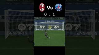 Ac Milan vs PSG penalty shootout |game Spot #fifa23 #fifa #viral #championsleague