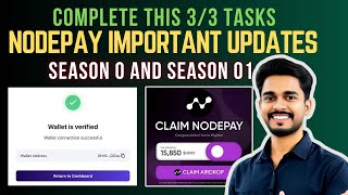 Complete Nodepay This 3 Tasks For Claiming - Season 0 and Season 01 | Nodepay Airdrop | Node Run