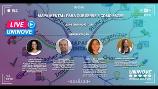 UNINOVE LIVE - MAPA MENTAL: PARA QUE SERVE E COMO FAZER