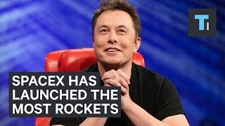 SpaceX Launched The Most Rockets In 2017
