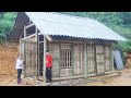 Full Video: Poor Boy building a new house - Pour cement foundation to build bamboo wall for house