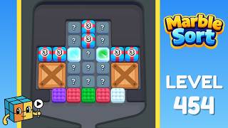 Marble Sort Level 454 (Hard) Walkthrough Solution