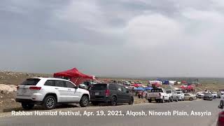 Rabban Hurmizd festival, Apr. 19, 2021, Alqosh, Nineveh Plain, Assyria