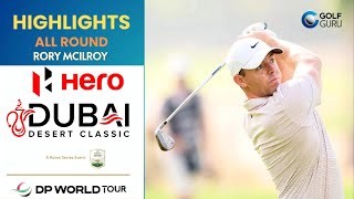 Rory McIlroy 2025 Hero Dubai Desert Classic Highlights!