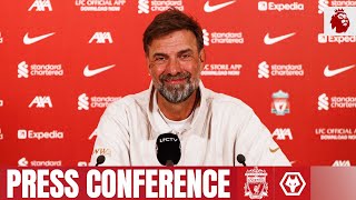Jürgen Klopp's Final Premier League press conference | Liverpool vs Wolves