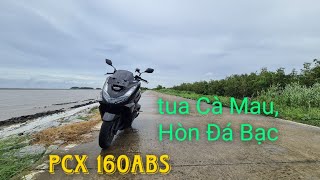 Honda PCX 160ABS : Tua Cà Mau Hòn Đá Bạc