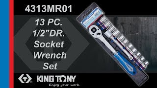 KING TONY - 4313MR01-13 PC. 1/2\