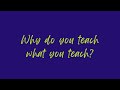 Why do they teach what they teach | Kaplan ACCA Trainers