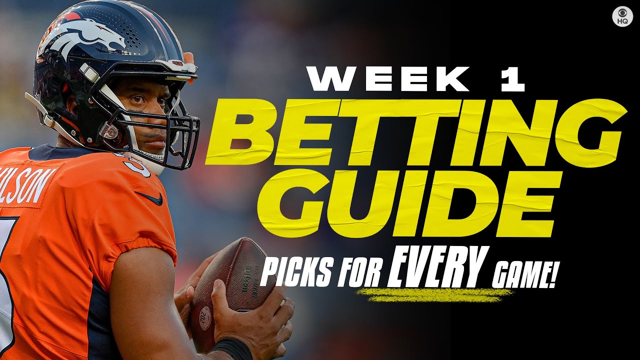 Free Picks For EVERY BIG Week 1 NFL Game | Picks To Win, Best Bets ...