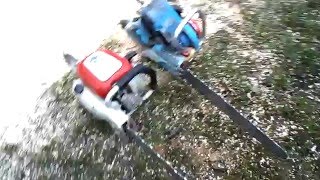 Stihl Contra \u0026 Solo Rex láncfűrész / chainsaw